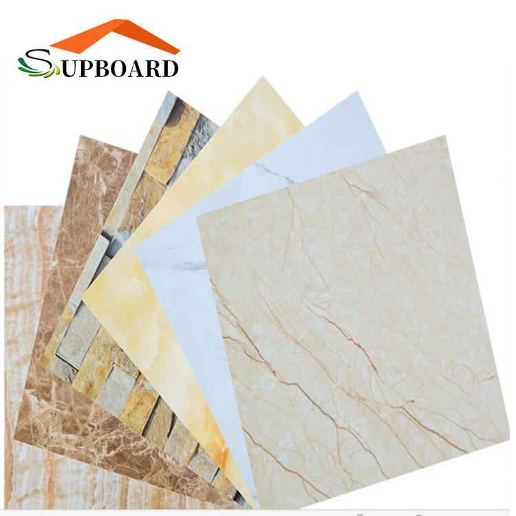 Decorative Acrylic Wall Panels PVC UV Marble Ceilings 3 mm