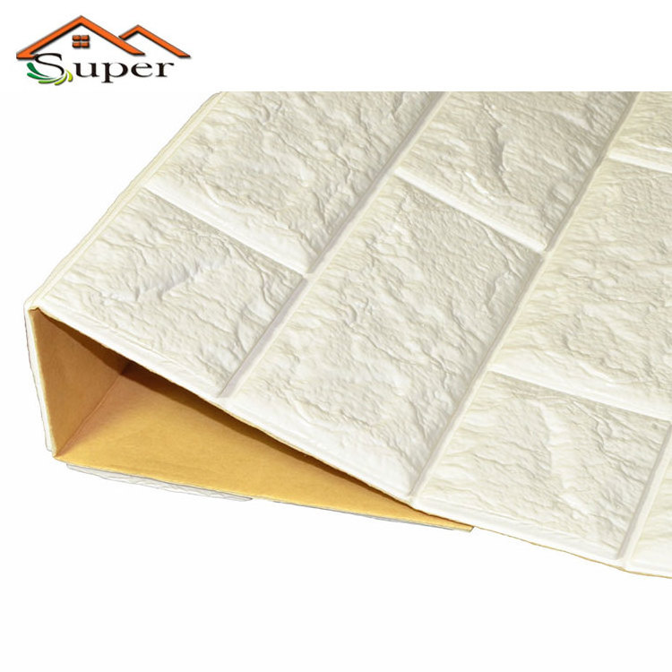 3D Self Adhesive Foam Brick Wall Panel