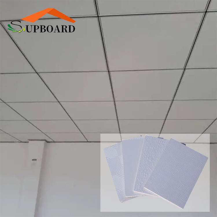 Office Pvc Ceiling Nigeria Pvc Gypsum Ceiling Tiles 60x60