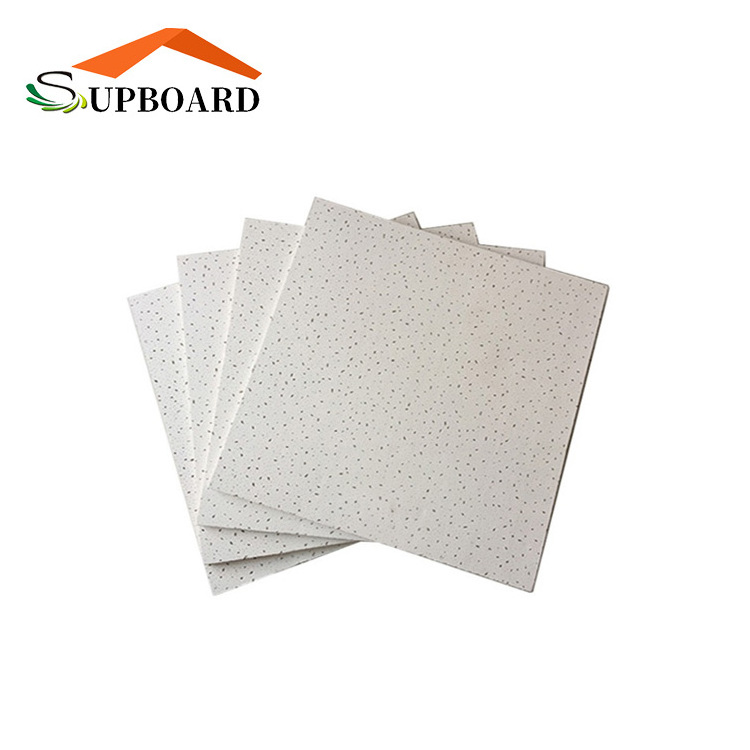 Interior Mineral Fiber Acoustical Suspended Ceiling Tiles Best Price