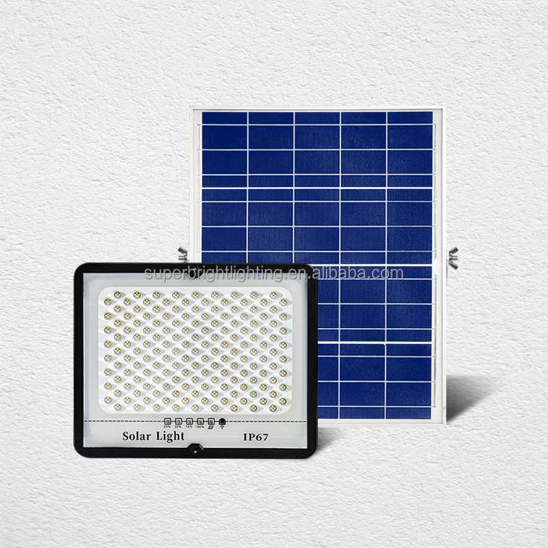 High Quality Remote Control Led Lighting Sport Portable Lights Outdoor Solar Led Flood Light