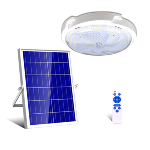 Indoor Use 400W Recharge Remote Control Solar Home Led Ceiling Light Solor Lights Outdoor