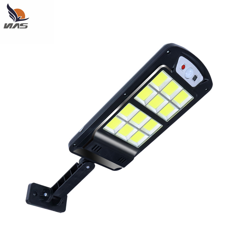 120w Solar Street Light Outdoor Portable Integrated Sensor Solar Powered Garden Light All In One Solar Led Street Light