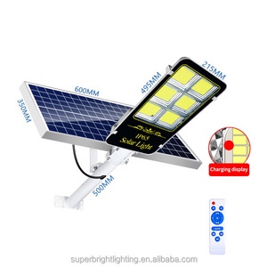 100w 200w Smart Ip65 Waterproof Outdoor Home Led Cell Powered Solar Street Lights