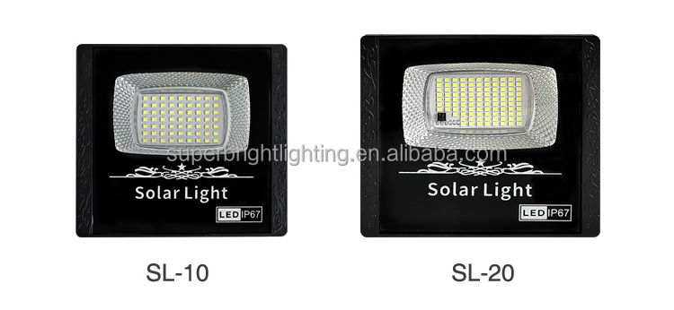 Factory Waterproof Ip65 led flood light 50w 150w 200w 300w 400w 500w  ABS solar flood lights