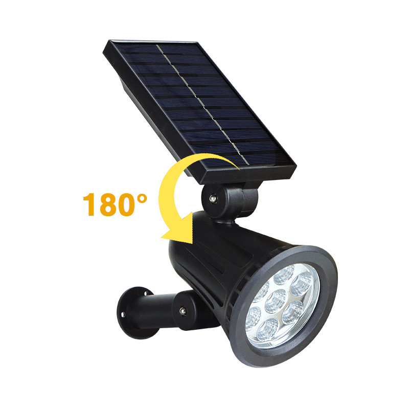 Outdoor waterproof lawn garden ornament stone step staires led mini plug solar ground light