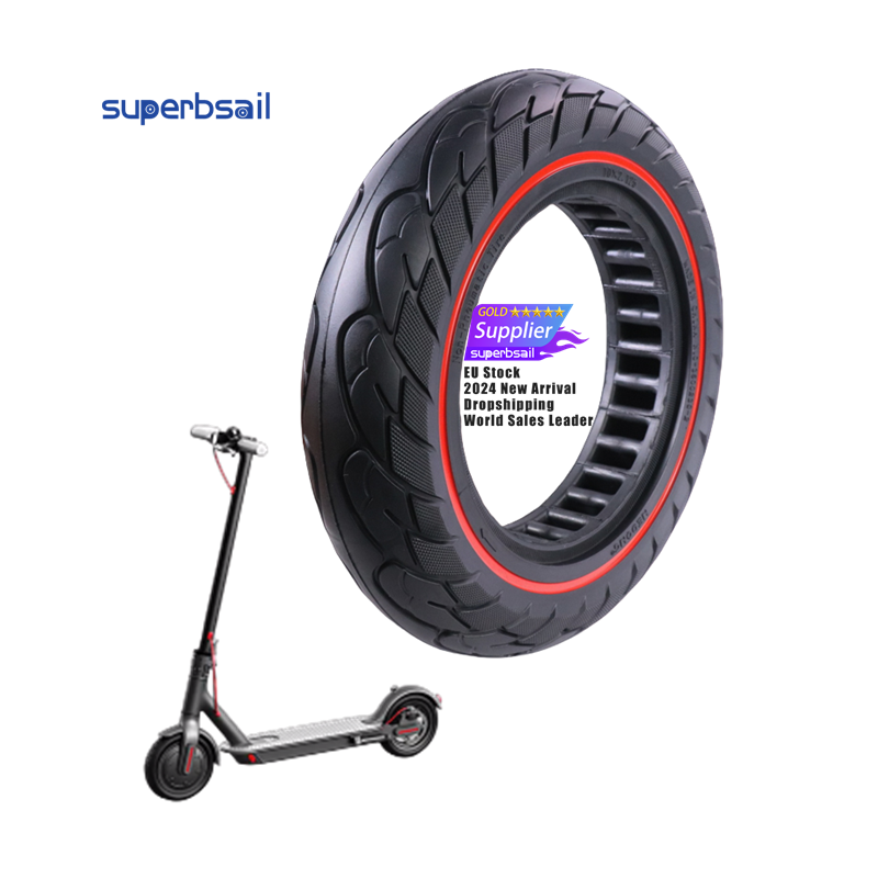 Superbsail E-scooter 10 Honeycomb Solid Tyre 10*2.5 Inch Thickened Vacuum Tire For Electric Scooter Accessories