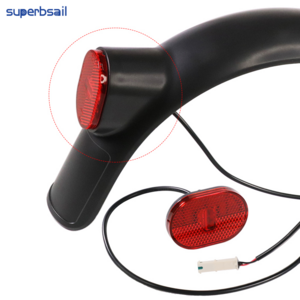 Superbsail Electric Scooter Rear Tail Light Scooter Warning Tail Light for Xiaomi Mi4 Pro E-Scooter Rear Warning LED Tail