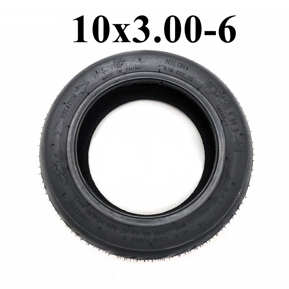 Superbsail 10x3.00-6 Tubeless Tire For Electric Scooter 10 Inch 10x3.0 Wear Resistant Vacuum Tyre E Scooter Tire