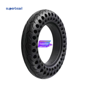 Superbsail 10 Inch Electric Skateboard Tire Solid Tyre 10x2.125 for Electric Scooter Skate Board Non-inflatable Scooter Tyre