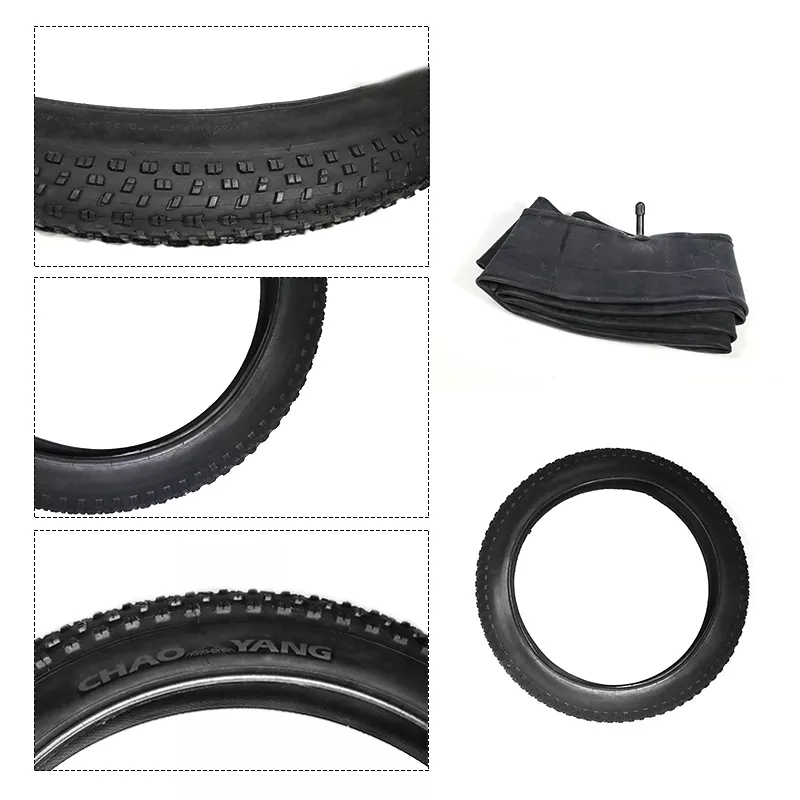 Superbsail Hot Sell Anti Puncture E Bicycle MTB Outer Tire Cycling Electric Mountain Bike Fat Tire 20 x 4.0 Fat Bike Tire 20x3.0