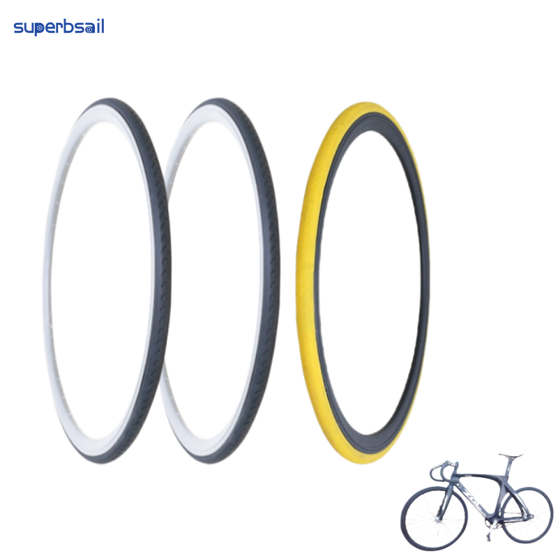 Superbsail 700X25C Mini Bike Rims And Tires Cheep Motor Cycling Tire Bicycle Accessories Mtb Cycling Airless Bicycle Tires