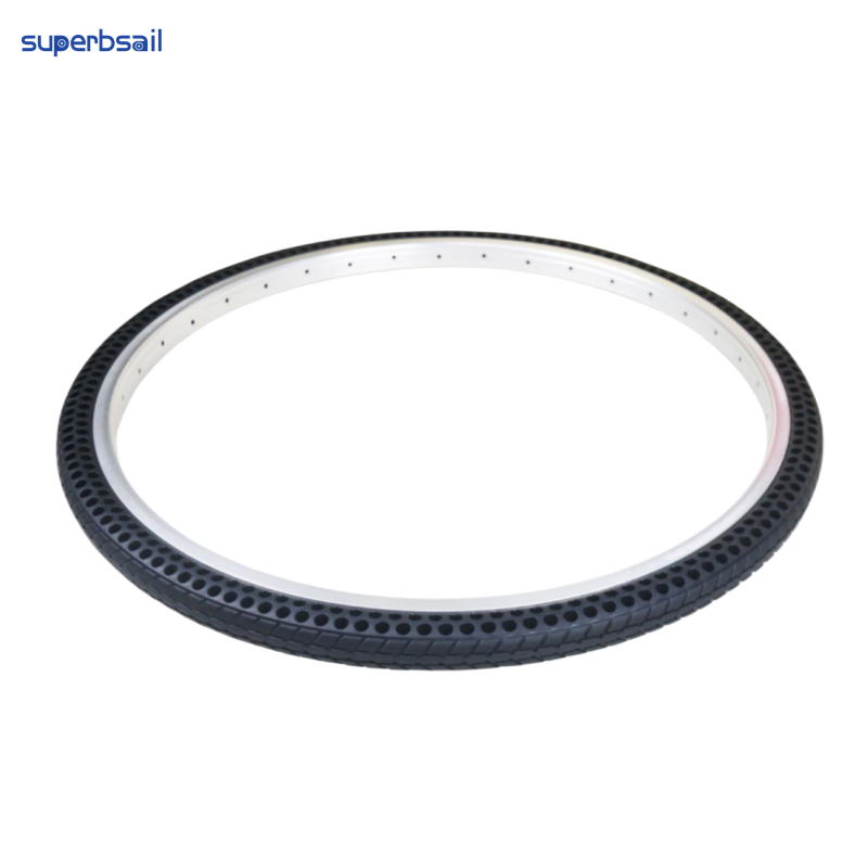 Superbsail Neumaticos Sin Aire Para Bicicleta 26x1.5 Accessories For Ebike Fat Tire 26 Inch Solid Airless Tire Bicycle