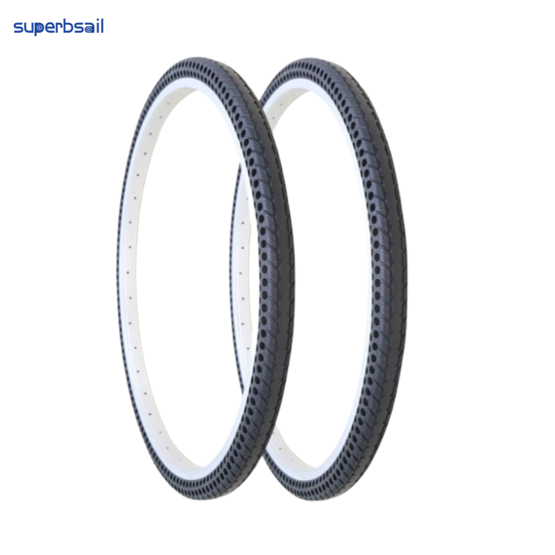 Superbsail Neumaticos Sin Aire Para Bicicleta 26x1.5 Accessories For Ebike Fat Tire 26 Inch Solid Airless Tire Bicycle