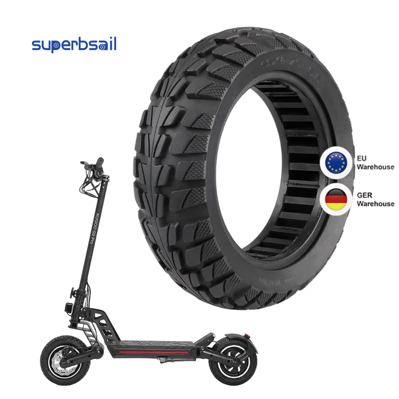 Superbsail 10x2.75 Solid Tire for Kugoo G-Booster G2 Pro scooter Non-Pneumatic Tyre Accessories 85/65-6.5 Electric Scooter Tires