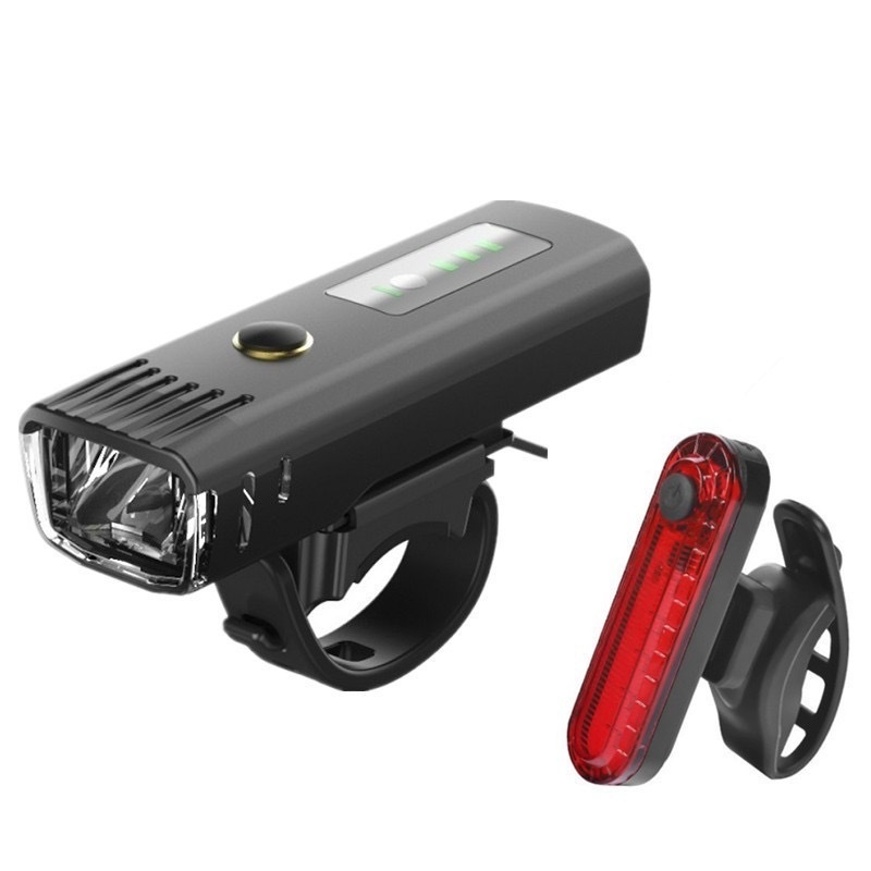 Superbsail New Hot Selling Bicycle Front Light And Rear Light Kits Led Flashlight Waterproof Rechargeable Cycling Accessories