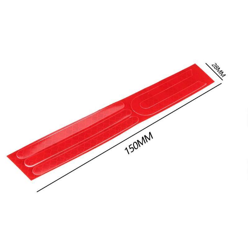 Superbsail Red Front Rear Wheel Tyre Cover Protective Shell Reflective Sticker For M365 Electric Scooter Part Reflective Sticker