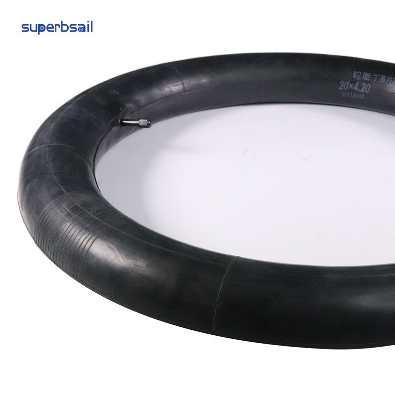 Superbsail EU Stock 20*4.2 Inner Tube For Bike Electric Bicycle Straight Valve SV 32 MM Ebike Tire Tube Bike Inner Tube 20 Inch