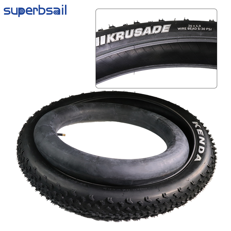 Superbsail EU Warehouse Top Fashion 20*4.0 Inch Electric Bicycle Fat Tire Bike Snow Beach Tire Bicycle 20 Inch Tire Inner Tube