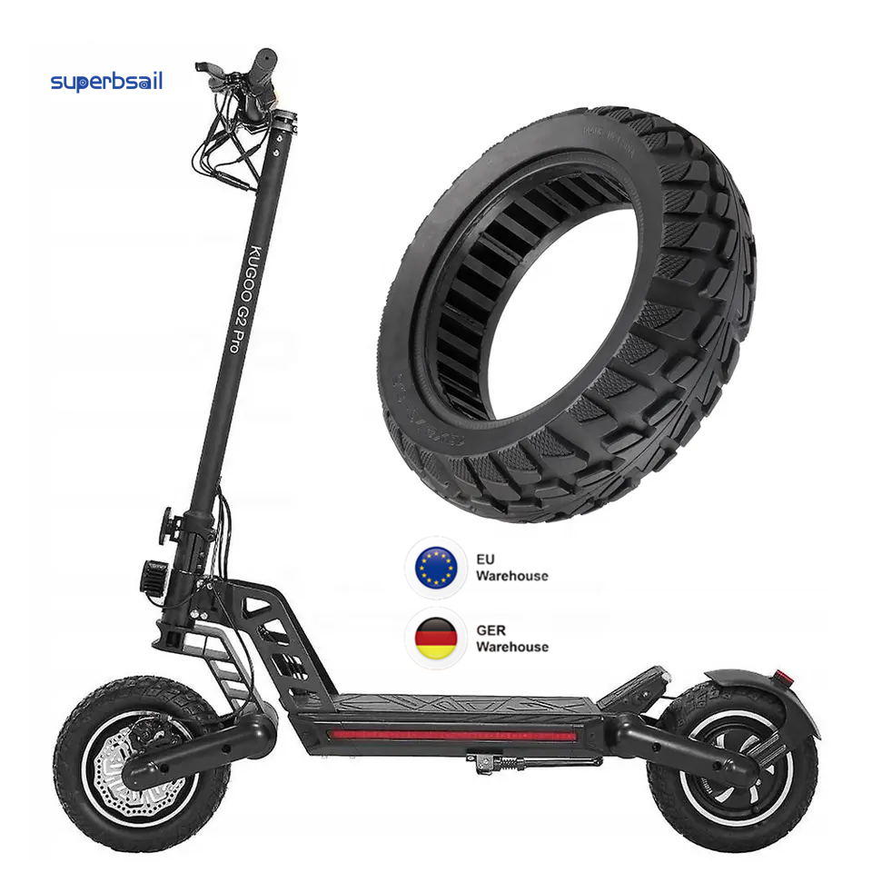 Superbsail EU Warehouse 10*2.75 Honeycomb Solid Tyre 10 Inch Solid Tire 70/65-6.5 For Speedway 5 Dualtron 3 Electric Scooter