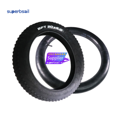 Superbsail EU Stock Outer Tire Inner Tube 20*4.0 Tire 20*4.2 Inner Tube Snow Tyre Bicycle Bike Parts For 20 26 Inch Fat Bike