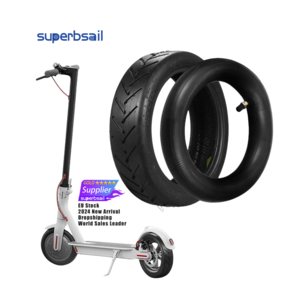 Superbsail EU Stock Xiaomi Electric Scooter Rubber Tire 8 1/2x2 Upgraded Thicken Inner Tube 8.5 Inch M365 Pro Front Rear Tyres