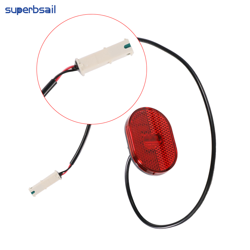 Superbsail Electric Scooter Rear Tail Light Scooter Warning Tail Light for Xiaomi Mi4 Pro E-Scooter Rear Warning LED Tail