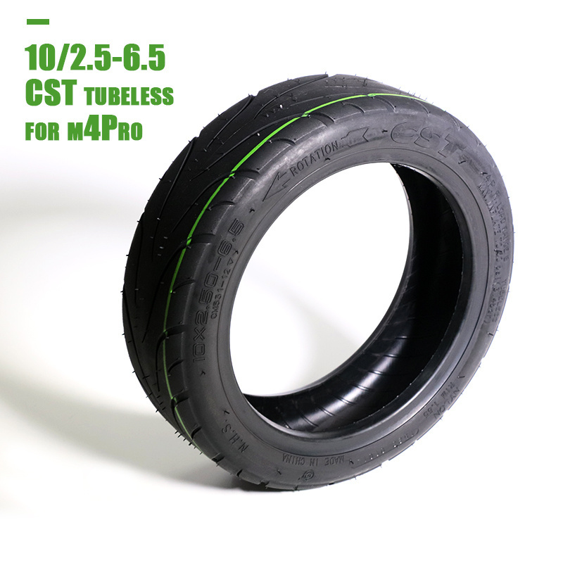 Superbsail 10*2.5-6.5 10inch Tubeless Tire for KUGOO M4 Pro scooter Electric Scooter CST Vacuum Tyre Wear-Resistant Durable Tire