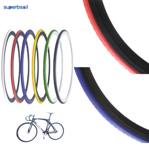 Superbsail Professional 700X23C Bike Tires Color Road Cycle Parts 700C Road City Bikes Tyres For MTB Nylon Bicycle Tire