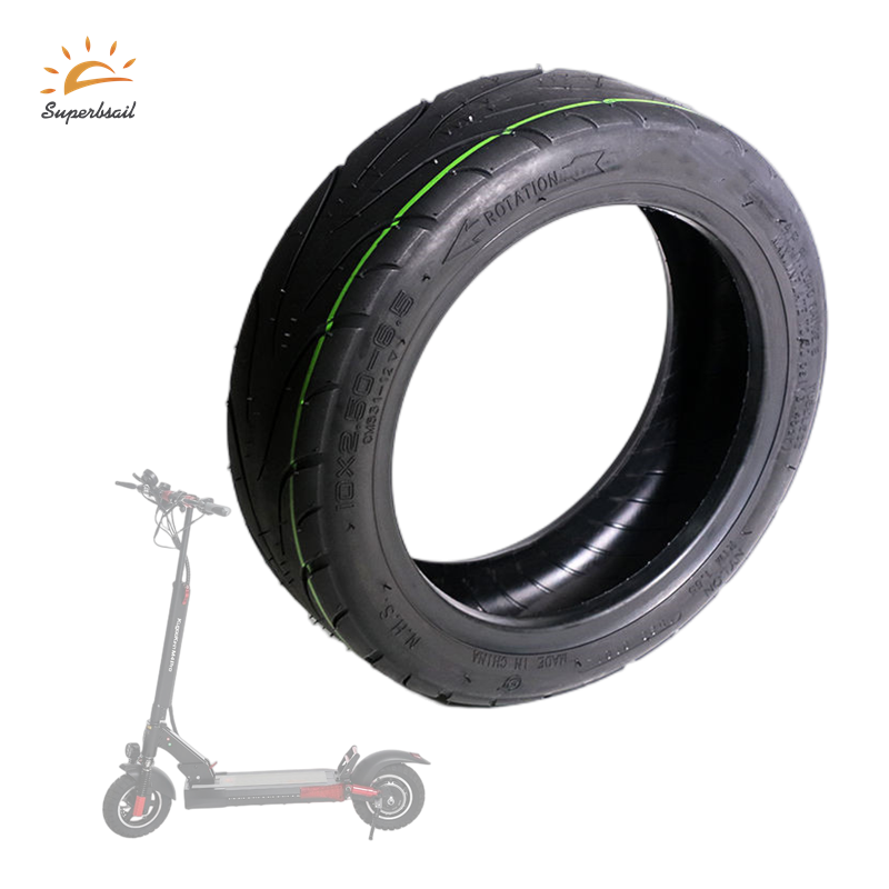 Superbsail 10*2.5-6.5 10inch Tubeless Tire for KUGOO M4 Pro scooter Electric Scooter CST Vacuum Tyre Wear-Resistant Durable Tire