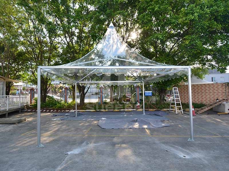 3x3 10x10 Steel Aluminum White PVC Pagoda Marquee Party Wedding Tents For Sale