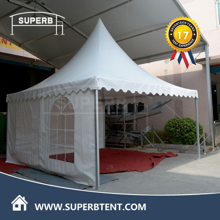 Waterproof PVC Fabric outdoor gazebo, manual assembly gazebo tent