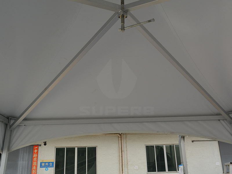 Deluxe Garden Gazebo Shelter 3 x 3m Aluminum Frame Tent for event