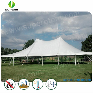 18x12m aluminum and pvc pole tent for sale