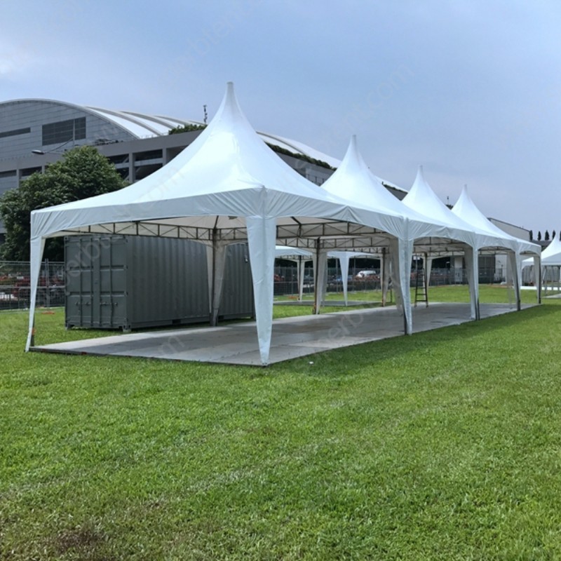 3x3 5x5 6x6 Steel Aluminum White PVC Pagoda Marquee Party Event Wedding Tent For Sale