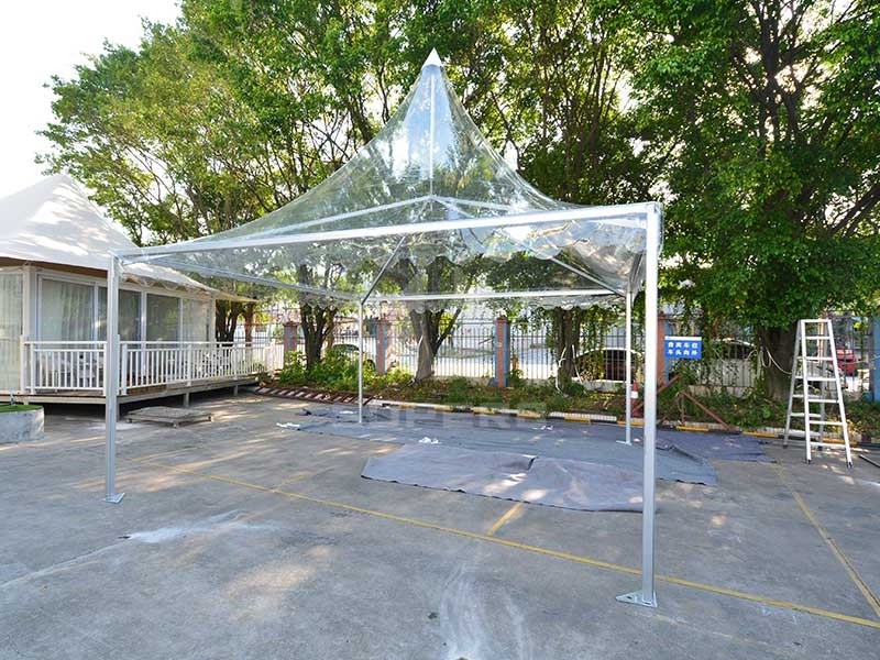 3x3 10x10 Steel Aluminum White PVC Pagoda Marquee Party Wedding Tents For Sale