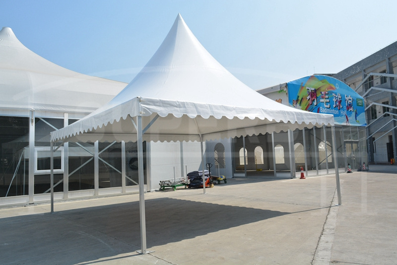 6x6 Aluminum high peak canopy Pagoda Marquee tent for exhibition event