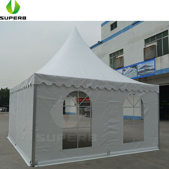 6x6 Aluminum high peak canopy Pagoda Marquee tent for exhibition event