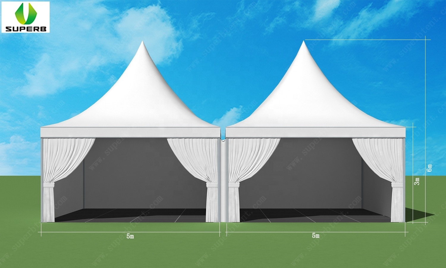 Favorable aluminum event tent / small tent / marquee / awning / gazebo / canopy  for sale