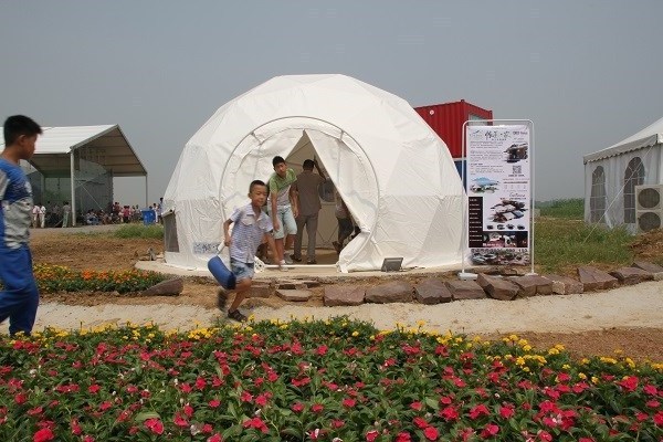 Diameter 25m Half Sphere Geodesic Dome Tent for Camping