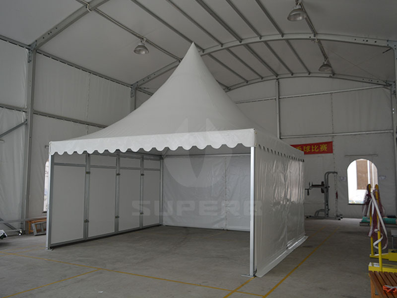 6x6 Aluminum high peak canopy Pagoda Marquee tent for exhibition event