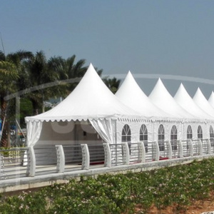 3x3 5x5 6x6 Steel Aluminum White PVC Pagoda Marquee Party Event Wedding Tent For Sale