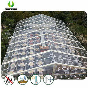 1000 people luxury clear roof wedding marquee party tents for sale transparent tent for wedding