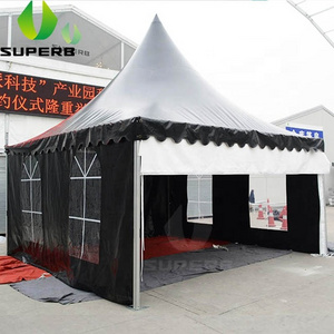 Customize trade show tents pagoda tent  high peak 3x3m octagonal tent for Patio