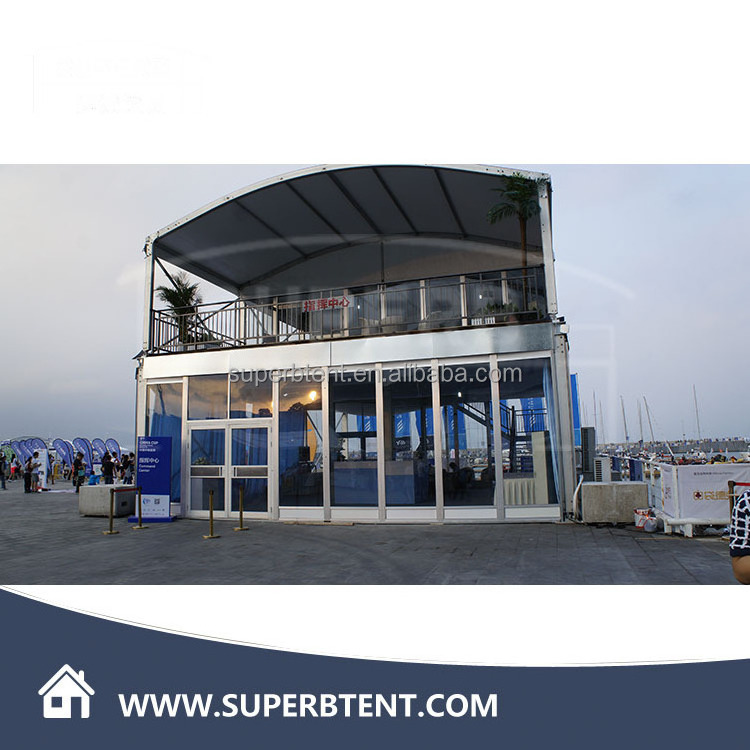 Top selling Two story tent double decker tent for rent.