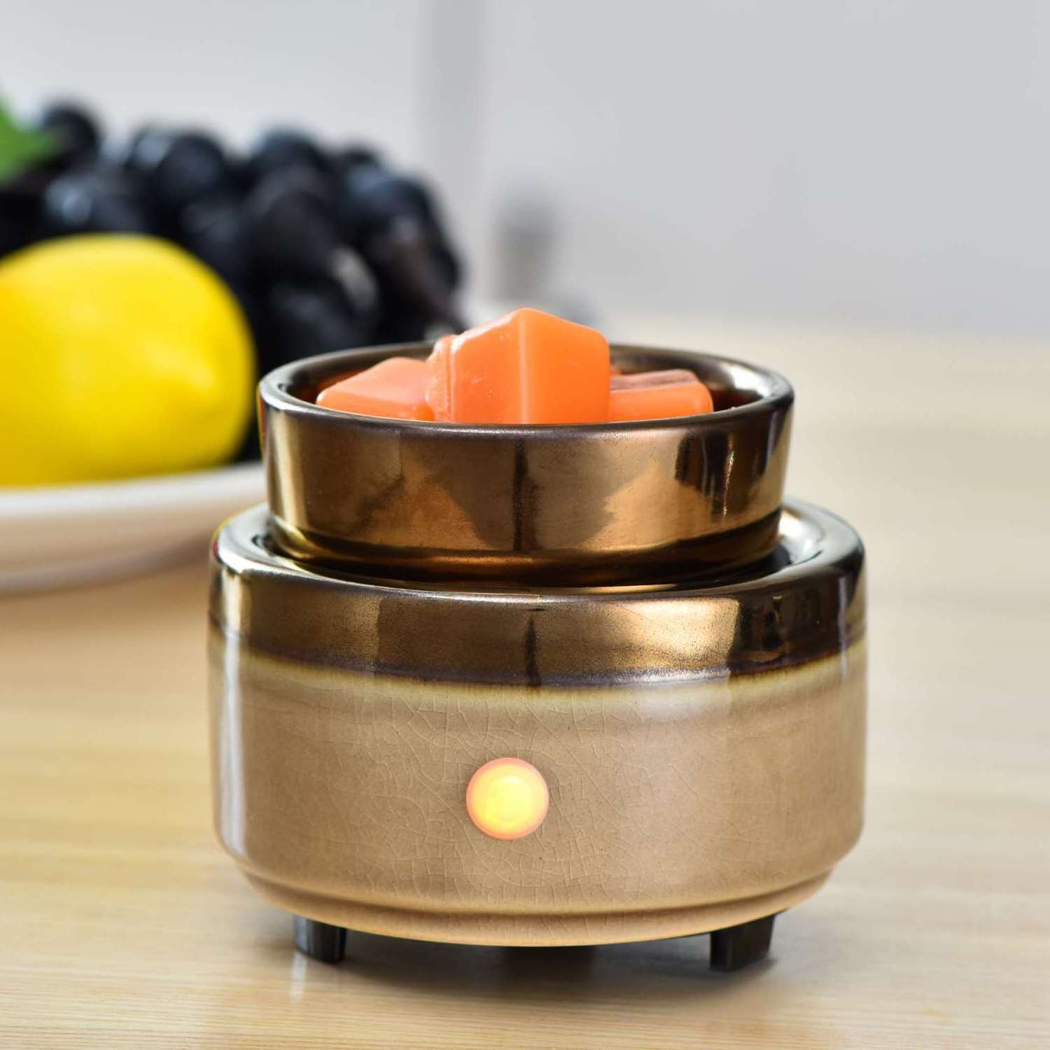 Electric Ceramic Scented Wax Melt Burner Melter Candle Warmer for Home Bedroom Living Room Decor