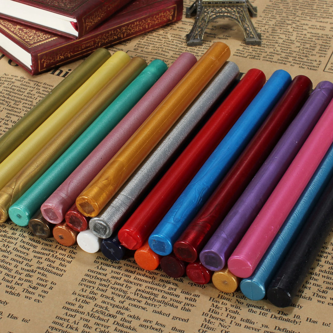 66 Colors Available Wax Seal Stick Wholesale Glue Gun Sealing Wax Stick