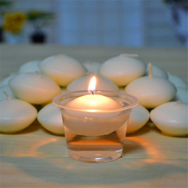 India home decoration items ideas with floating candle