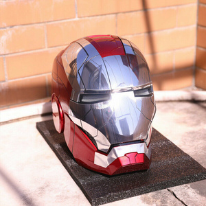 3D wearable Electronic welding motorcycle 1:1 voice remote control mk5 ironman helmet for game Movie Characters