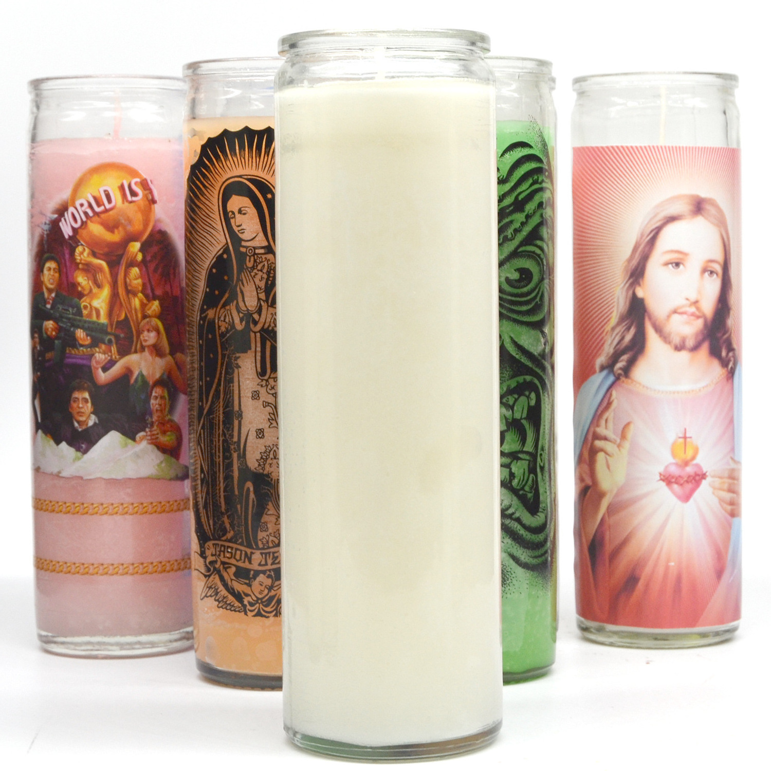 Silkscreen  Memorial wholesale  Candle 8